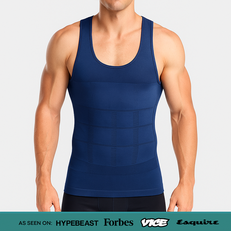 Blue TrimX Shapwear Tank